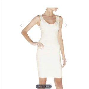 Herve Leger signature bandage dress